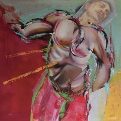 Saint Sébastien,extase,corps,flèches